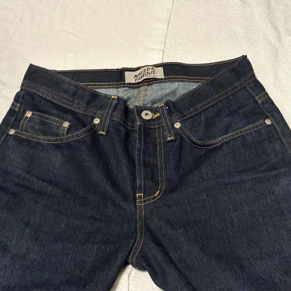 Naked and famous denim all conditions salvage weird guy 30 - Picture 7 of 16